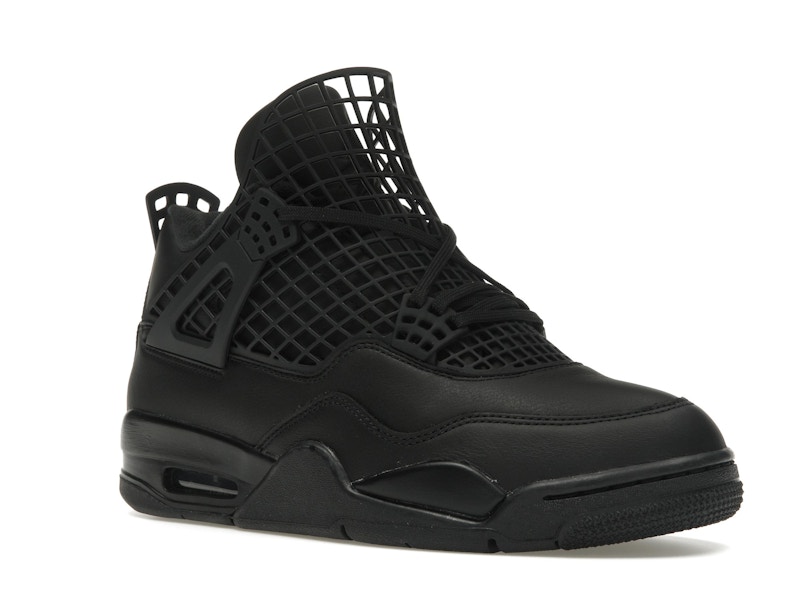 Jordan 4 Retro Net Black (Women's) - image 5