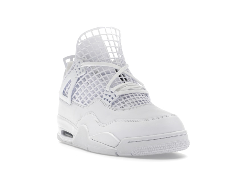 Jordan 4 Retro Net White (Women's) - image 7