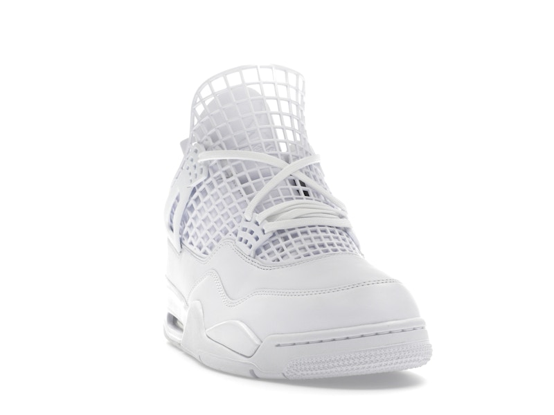 Jordan 4 Retro Net White (Women's) - image 8