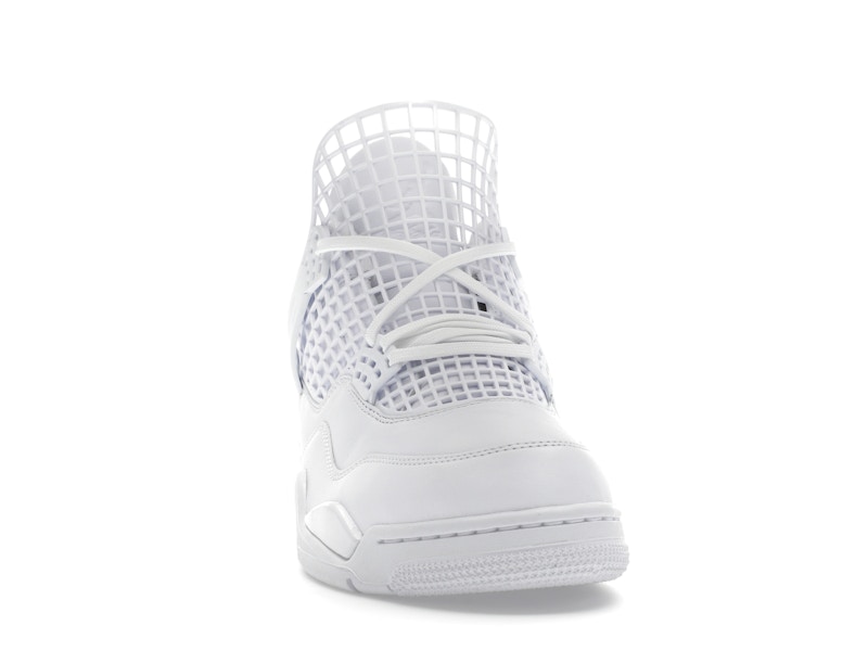 Jordan 4 Retro Net White (Women's) - image 9