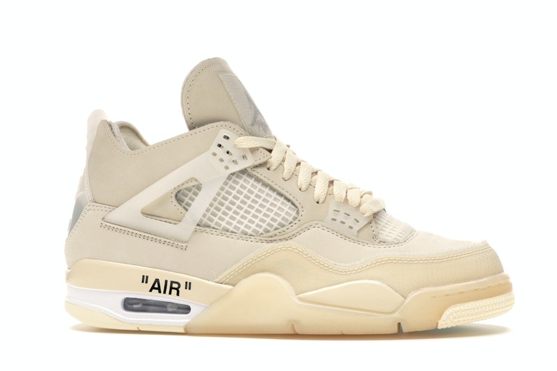 Jordan 4 Retro Off-White Sail (Women's) - image 2