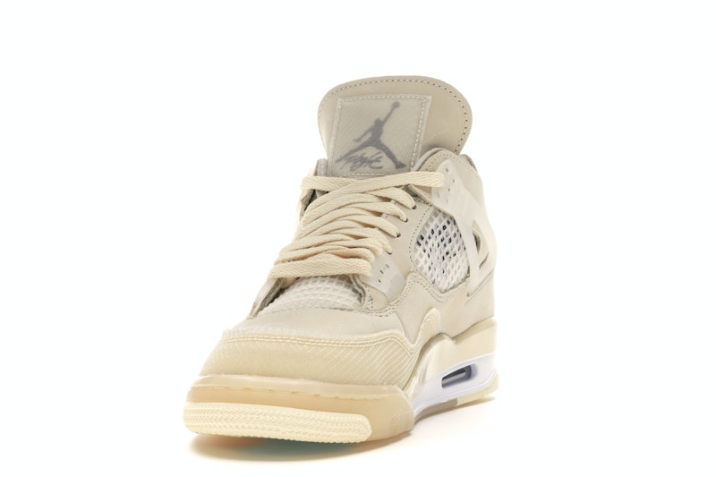 Jordan 4 Retro Off-White Sail (Women's) - image 12