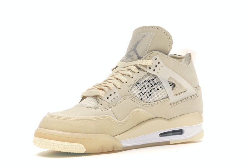 Jordan 4 Retro Off-White Sail (Women's) - image 15