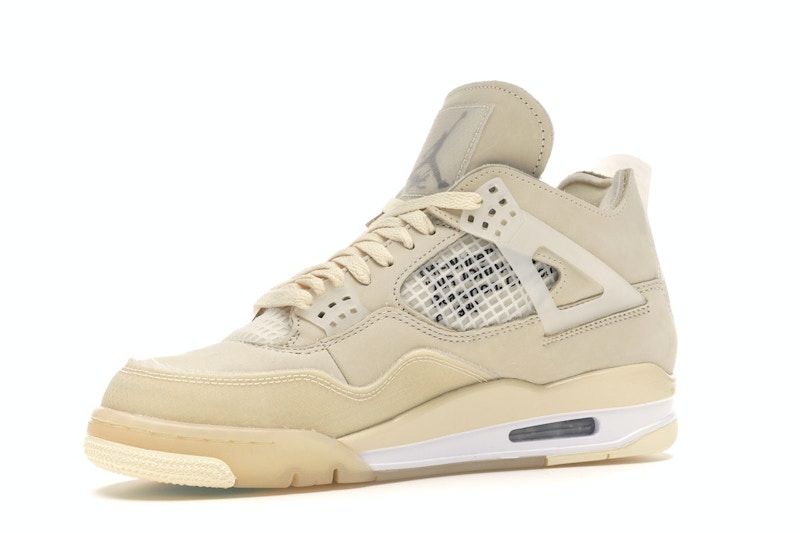 Jordan 4 Retro Off-White Sail (Women's) - image 16