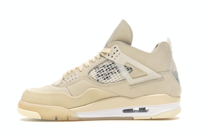 Jordan 4 Retro Off-White Sail (Women's) - image 19