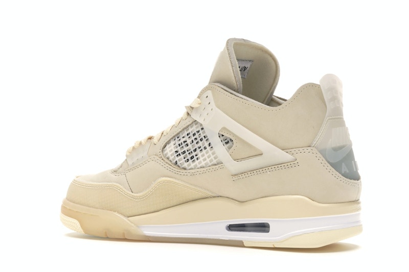 Jordan 4 Retro Off-White Sail (Women's) - image 22