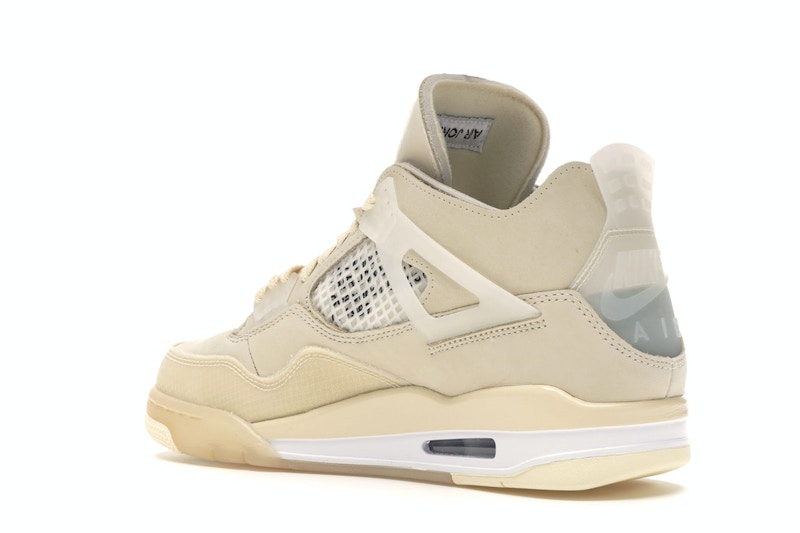 Jordan 4 Retro Off-White Sail (Women's) - image 23