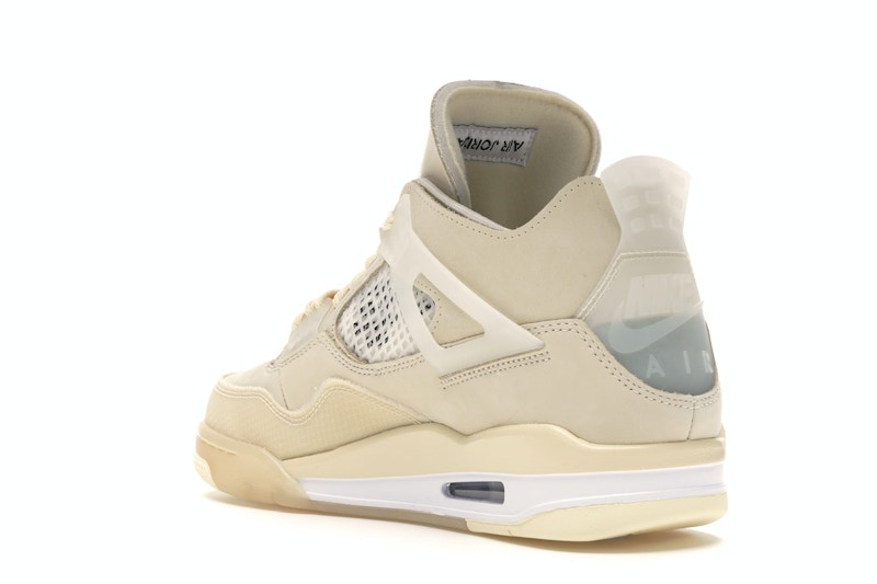 Jordan 4 Retro Off-White Sail (Women's) - image 24
