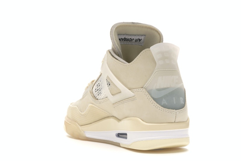 Jordan 4 Retro Off-White Sail (Women's) - image 25