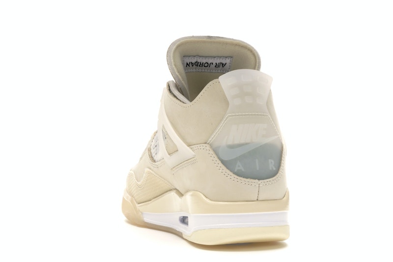 Jordan 4 Retro Off-White Sail (Women's) - image 26