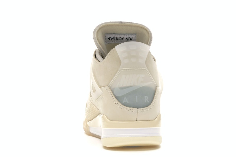 Jordan 4 Retro Off-White Sail (Women's) - image 27