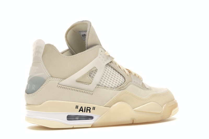 Jordan 4 Retro Off-White Sail (Women's) - image 34