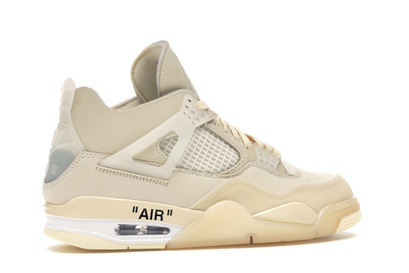 Jordan 4 Retro Off-White Sail (Women's) - image 35
