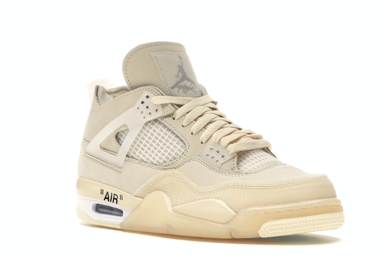 Jordan 4 Retro Off-White Sail (Women's) - image 5