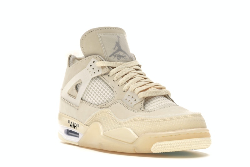 Jordan 4 Retro Off-White Sail (Women's) - image 6