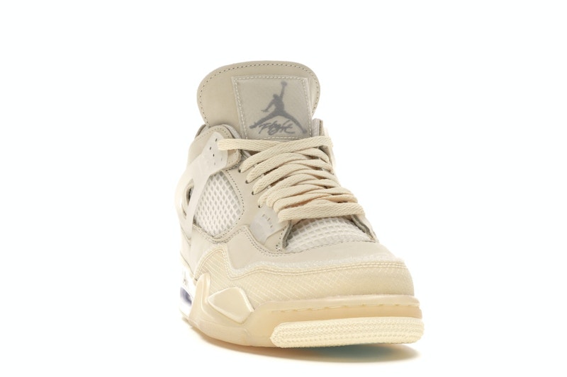 Jordan 4 Retro Off-White Sail (Women's) - image 8