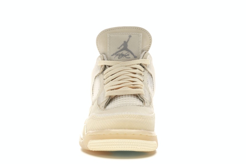 Jordan 4 Retro Off-White Sail (Women's) - image 10