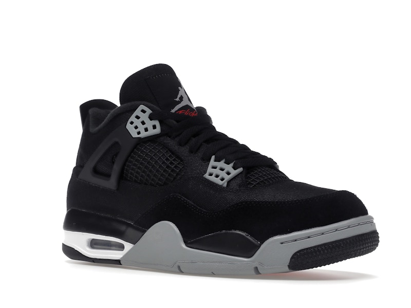 Jordan 4 Retro SE Black Canvas - image 5