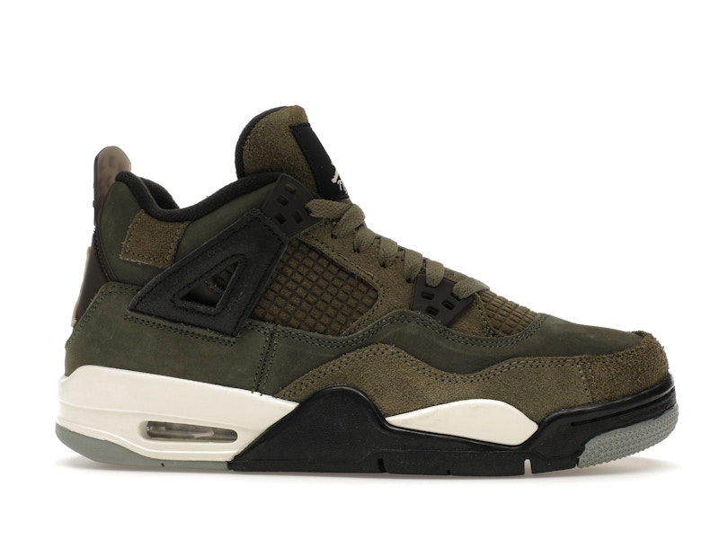 Jordan 4 Retro SE Craft Medium Olive (GS) - image 2