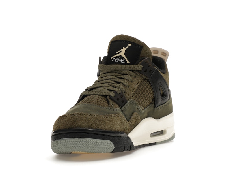 Jordan 4 Retro SE Craft Medium Olive (GS) - image 13