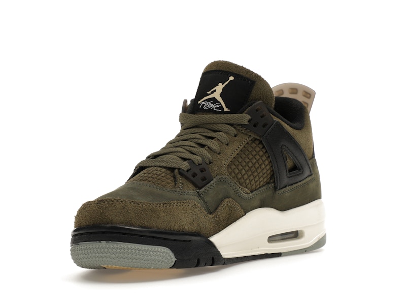 Jordan 4 Retro SE Craft Medium Olive (GS) - image 14