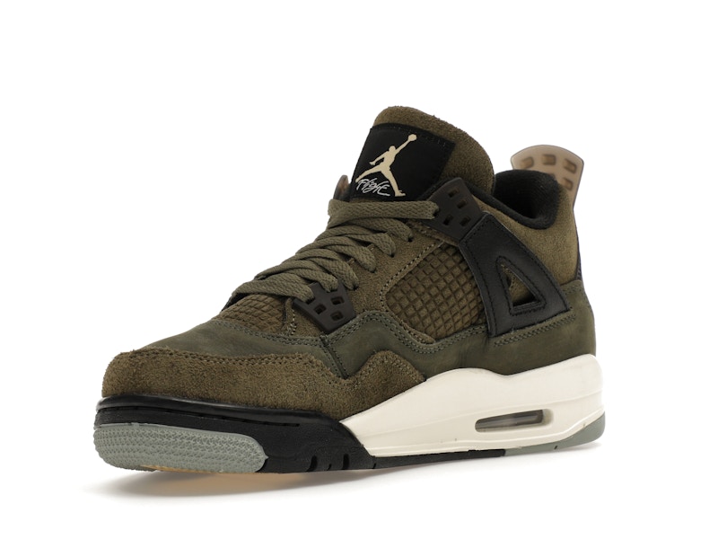 Jordan 4 Retro SE Craft Medium Olive (GS) - image 15