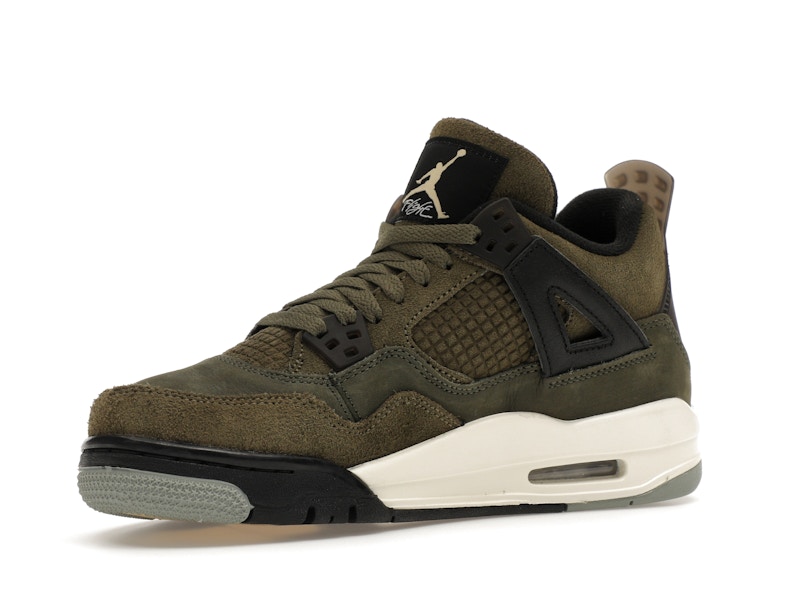 Jordan 4 Retro SE Craft Medium Olive (GS) - image 16