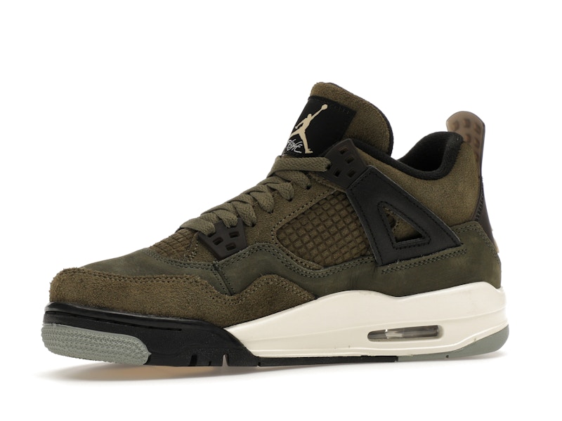 Jordan 4 Retro SE Craft Medium Olive (GS) - image 17