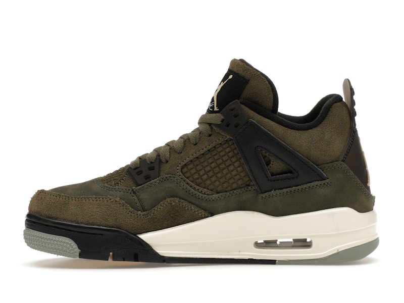 Jordan 4 Retro SE Craft Medium Olive (GS) - image 19