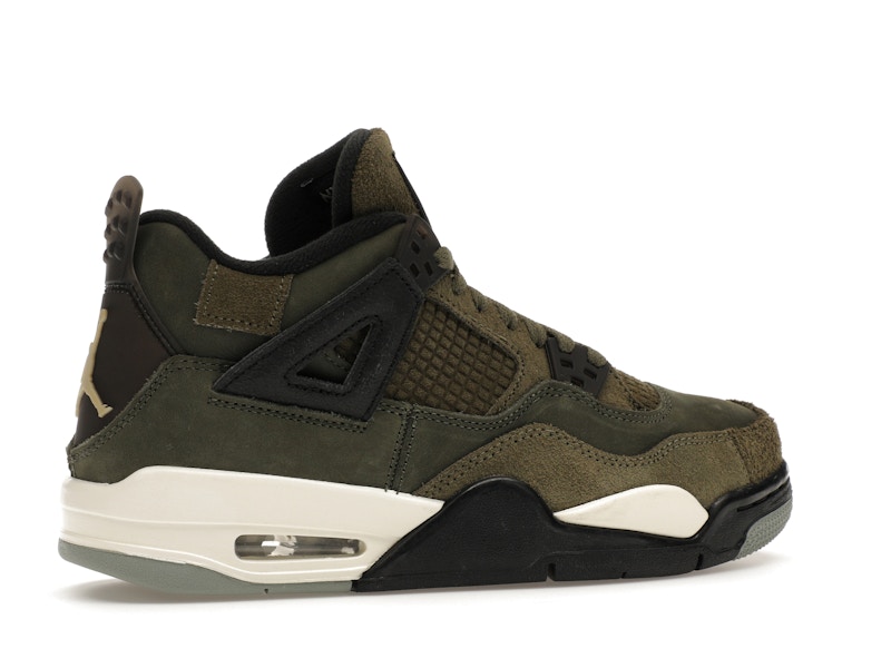 Jordan 4 Retro SE Craft Medium Olive (GS) - image 35
