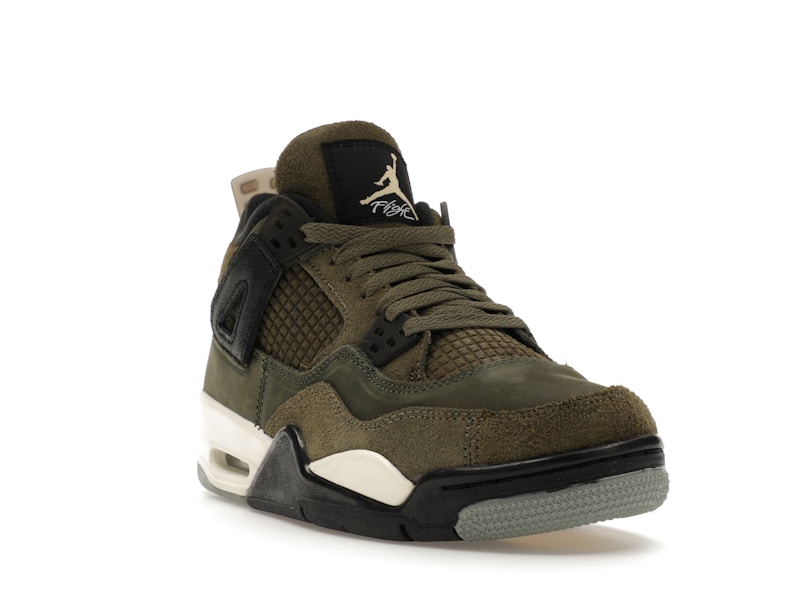 Jordan 4 Retro SE Craft Medium Olive (GS) - image 7