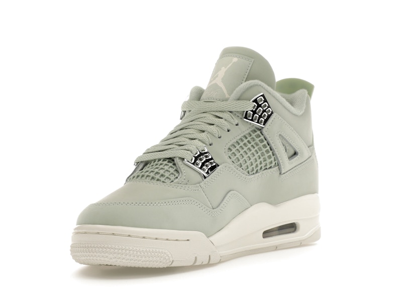 Jordan 4 Retro Seafoam Sail (Women's) - image 14