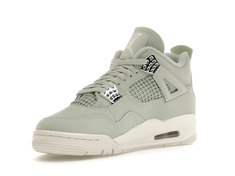 Jordan 4 Retro Seafoam Sail (Women's) - image 15