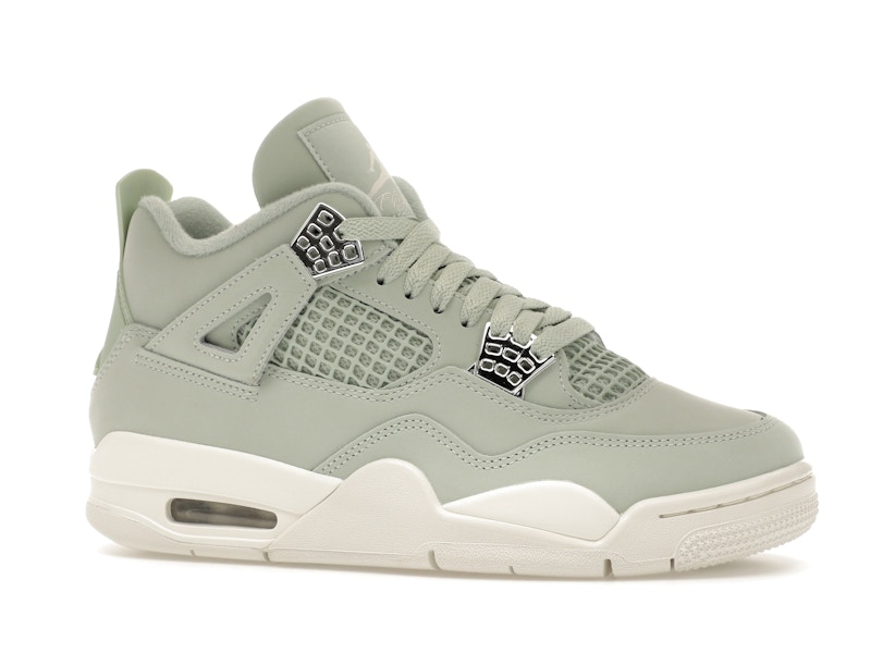 Jordan 4 Retro Seafoam Sail (Women's) - image 3