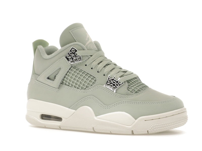 Jordan 4 Retro Seafoam Sail (Women's) - image 4