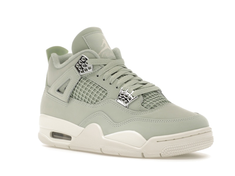 Jordan 4 Retro Seafoam Sail (Women's) - image 5