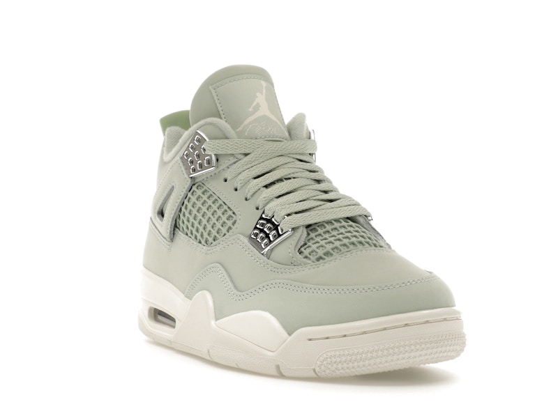 Jordan 4 Retro Seafoam Sail (Women's) - image 7
