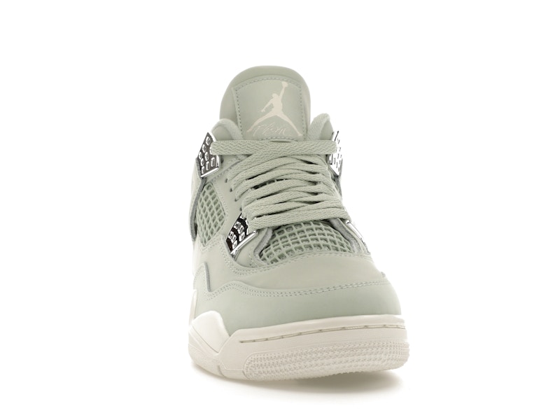 Jordan 4 Retro Seafoam Sail (Women's) - image 9