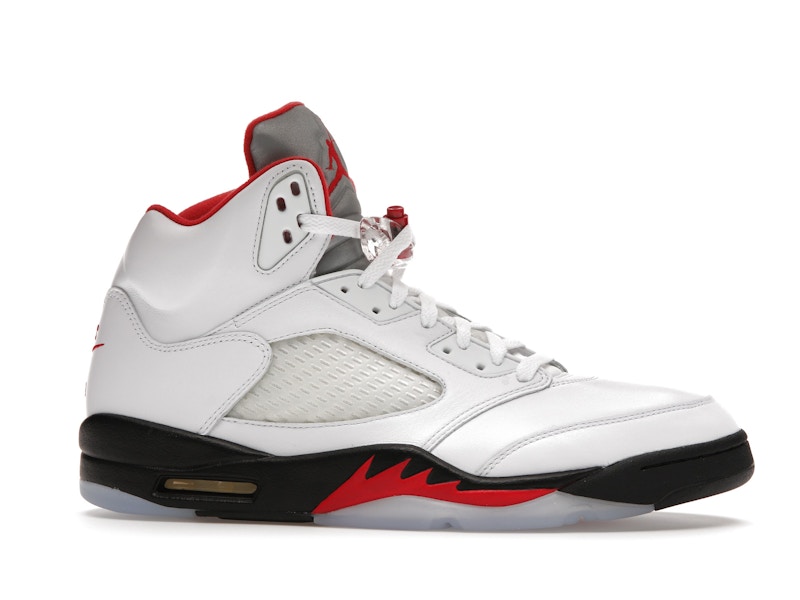 Jordan 5 Retro Fire Red Silver Tongue (2020) - image 2