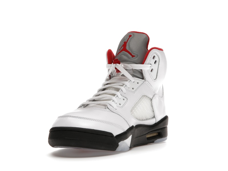 Jordan 5 Retro Fire Red Silver Tongue (2020) - image 13