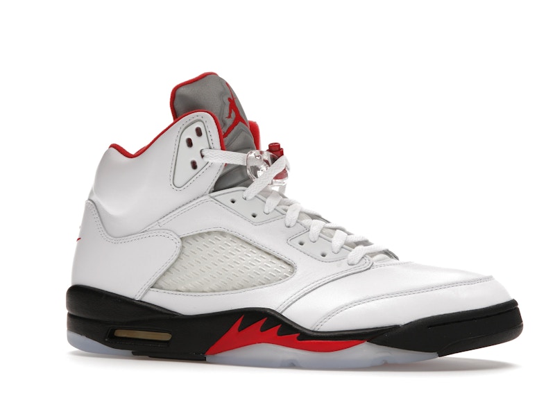Jordan 5 Retro Fire Red Silver Tongue (2020) - image 3