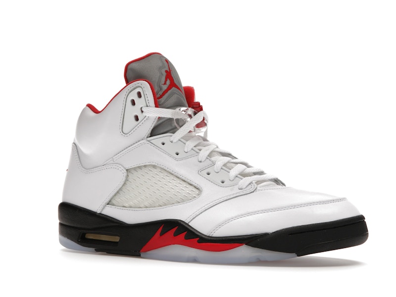 Jordan 5 Retro Fire Red Silver Tongue (2020) - image 4