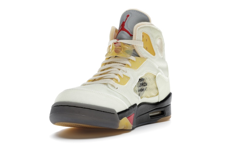 Jordan 5 Retro Off-White Sail - image 13