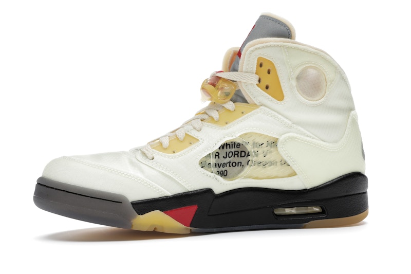 Jordan 5 Retro Off-White Sail - image 17