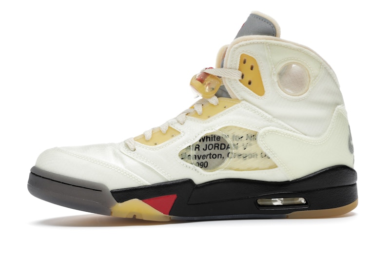 Jordan 5 Retro Off-White Sail - image 18