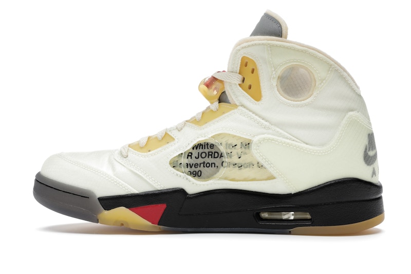 Jordan 5 Retro Off-White Sail - image 20