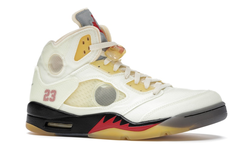 Jordan 5 Retro Off-White Sail - image 3
