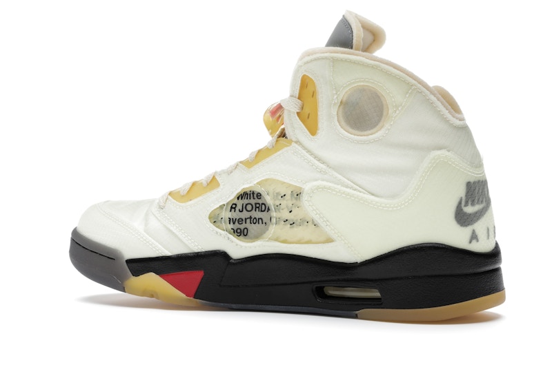 Jordan 5 Retro Off-White Sail - image 22
