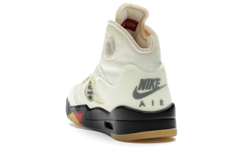 Jordan 5 Retro Off-White Sail - image 26