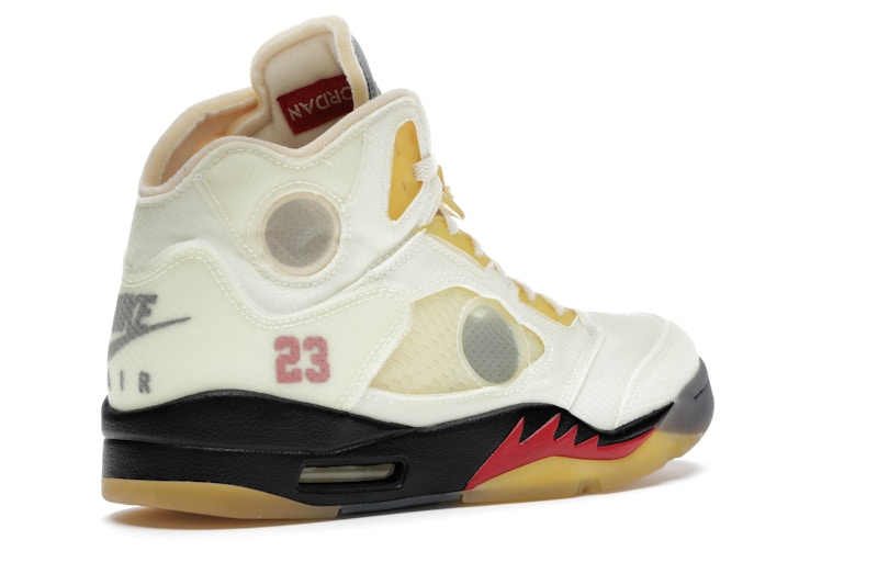 Jordan 5 Retro Off-White Sail - image 33
